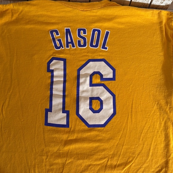 Pau Gasol shirt! Rep the Lake Show of old with this throwback shirsey! - Picture 3 of 3